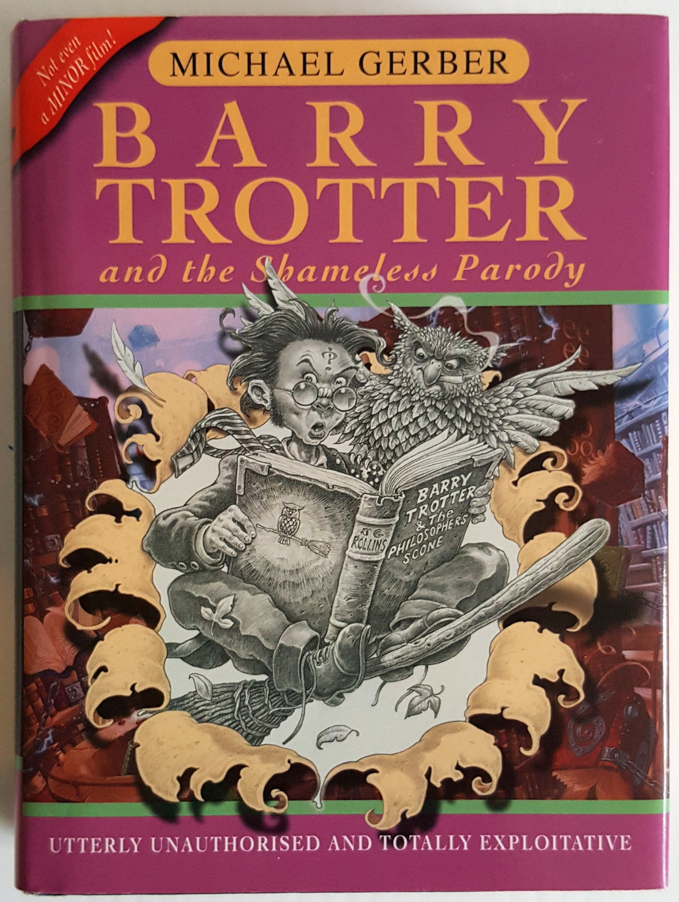 Книга пародий. Барри Троттер книга.